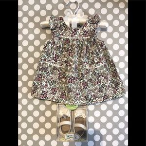 Gap Dress for Baby Girl & Shoes